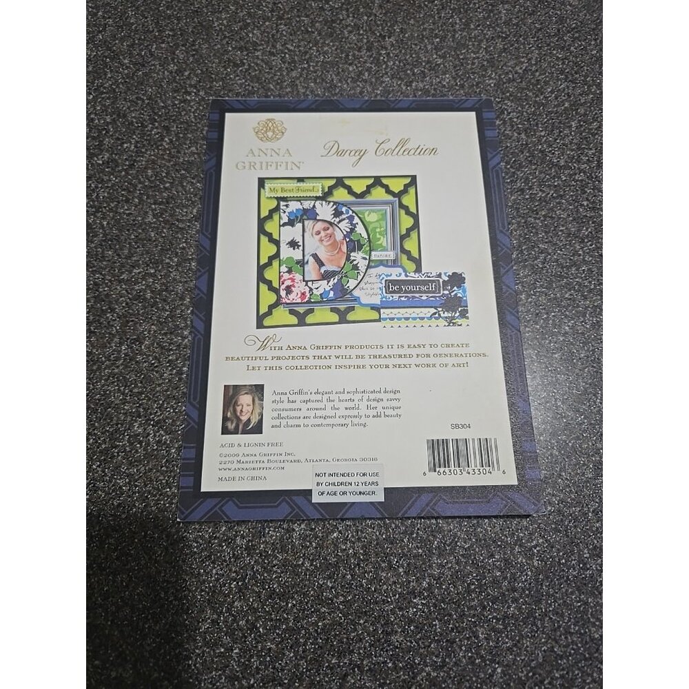 Anna Griffin Darcey Collection Designer Mat Cardstock 24 Sheets 5" X 7" - Picture 7 of 7